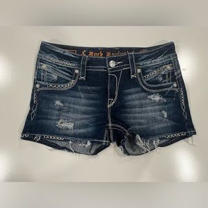 Rock Revival Denim Shorts